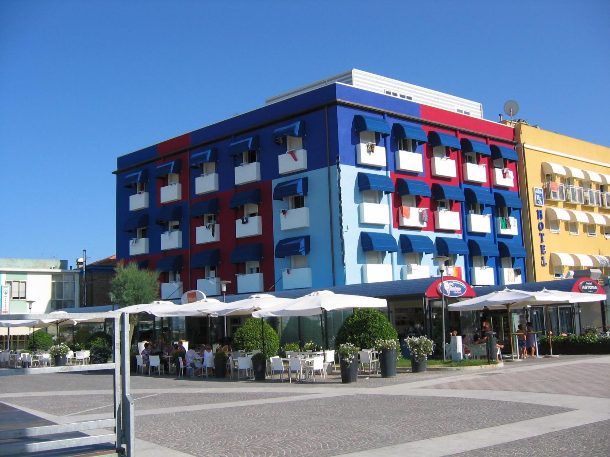 Astoria Hotel Pesaro Eksteriør billede